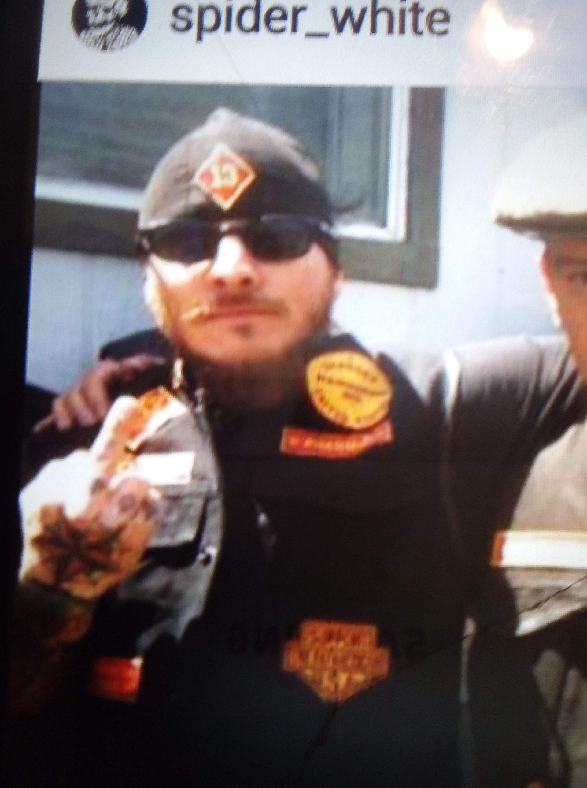 Mark “The Rat” White aka Spider. Former 1%er Cossacks M/C Kicked out bad for cooperation with LE and the DA”s in the twin peaks cases-DA Reyna fires felony court chief