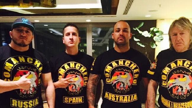 Comanchero and Rebels members told to bash on sight as war escalates: Police anti-bikie unit Strike Force Raptor raids Gladiators Maitland clubhouse in Portland Street