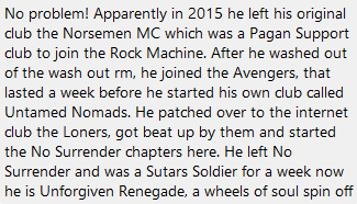 IOTC Insane Throttle Biker News