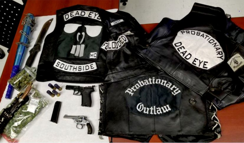 Biker club bust “Dead Eyes MC” which police described as “a support club to the Outlaws Motorcycle Club.”: Indian Motorcycles Delivers All-New Chieftain Lineup for 2019