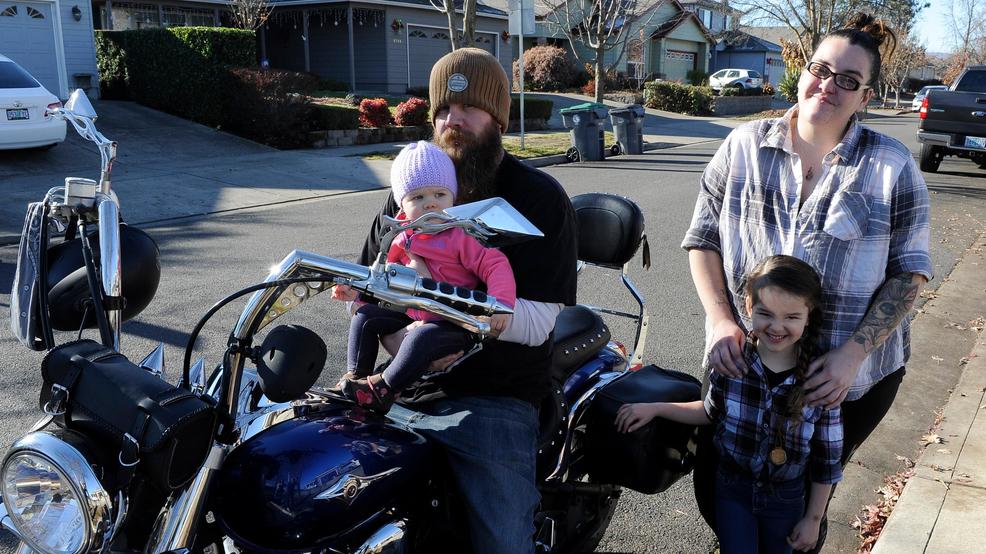‘Big, hairy, tatted-up biker’ touched by kindness.“I have an issue with my fuel gauge, so I track miles on my bike by looking at the odometer,”