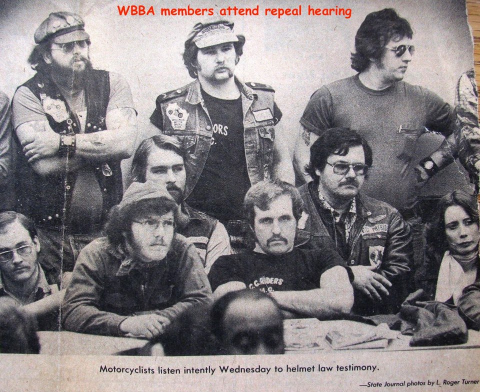 Repeals, Disappointment, Protest, distinguish 1977 as pivotal year: Showdown between Easyriders Magazine and the various state ABATE leaders on how to form a national group.