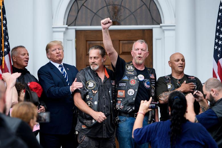 Trump Just Said His Friends in a Biker Group Might Get “Tough” on Democrats~ President is suggesting these armed political supporters would respond violently if his presidency is&nbsp;imperiled.