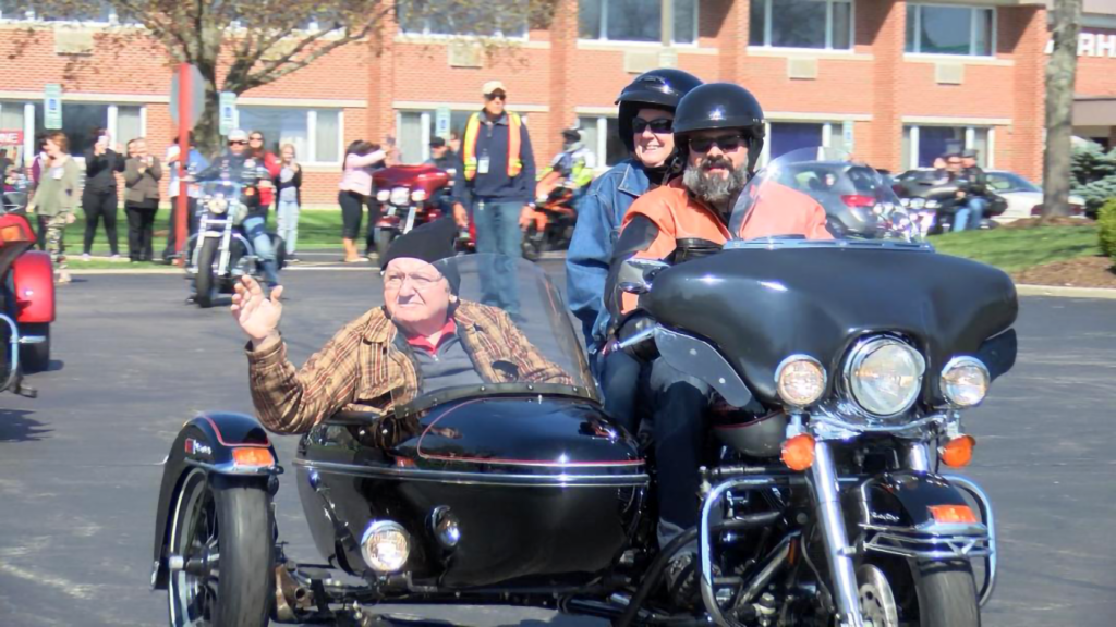 Bikers help man get last wish to take final ride on a&nbsp;motorcycle