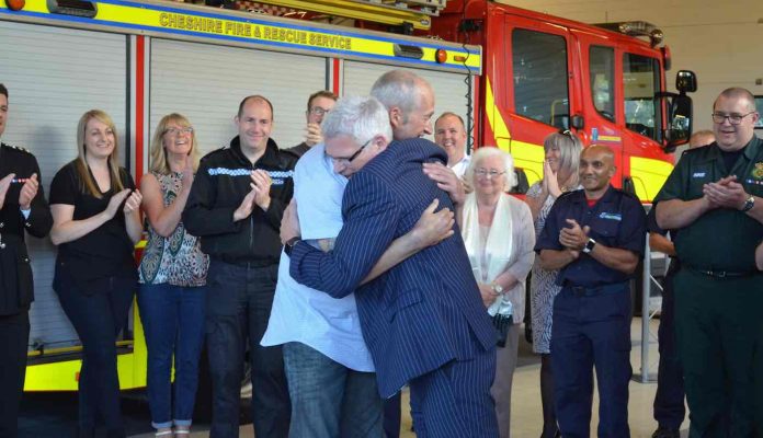 After Doctor Performed Open Chest Surgery on Roadside, Biker Survives Crash to Walk Daughter Down the&nbsp;Aisle