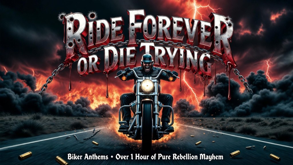 RIDE FOREVER OR DIE TRYING Biker Anthems Over 1 Hour of Pure Rebellion Mayhem